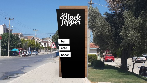 totem tasarımı totem tasarımı mockup